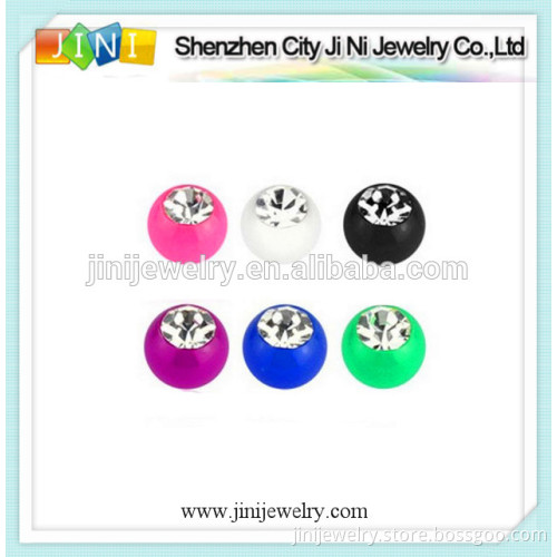 Solid UV Clear Gem Acrylic Ball